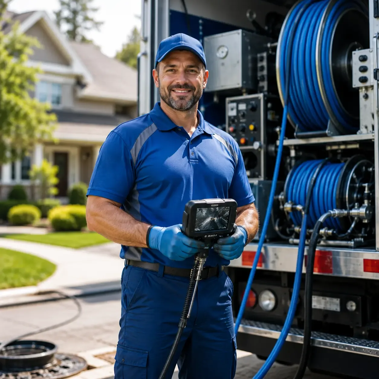 Local outdoor drain cleaning specialists in Springport, IN